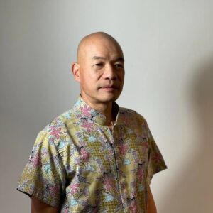 Alternative view of Batik Green Base (Green/Pink/Blue)